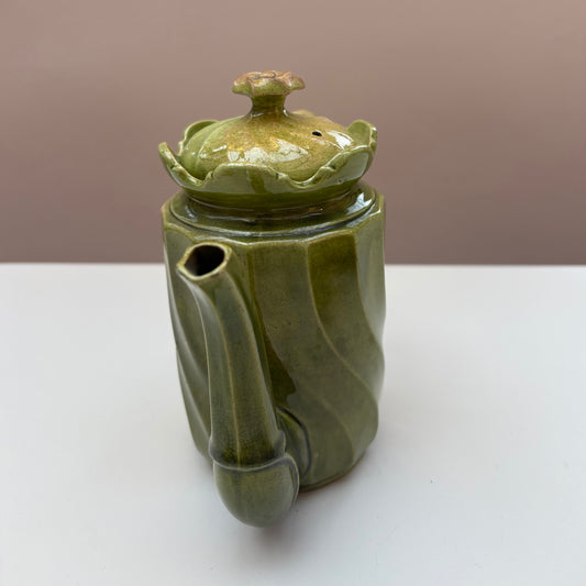 Green Coffee Pot
