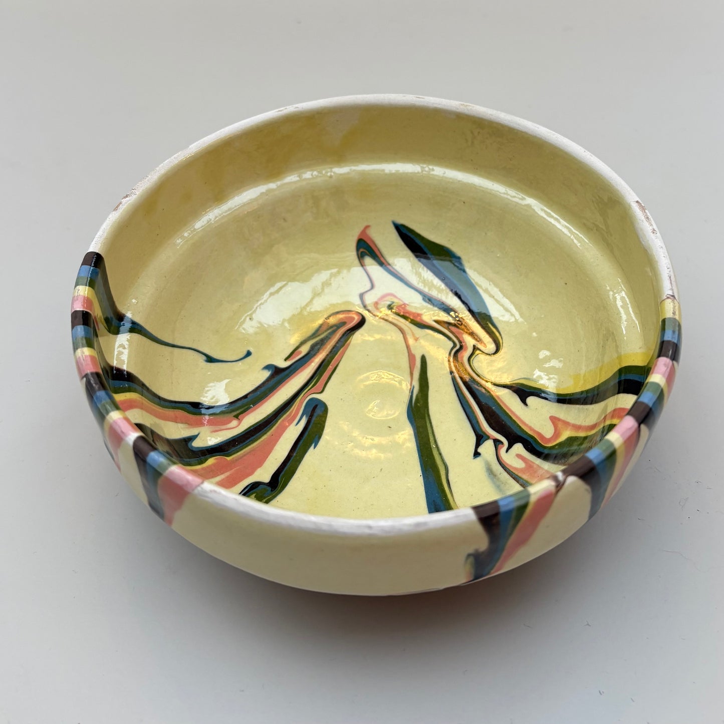 Small Swirl Ceramic Bowl