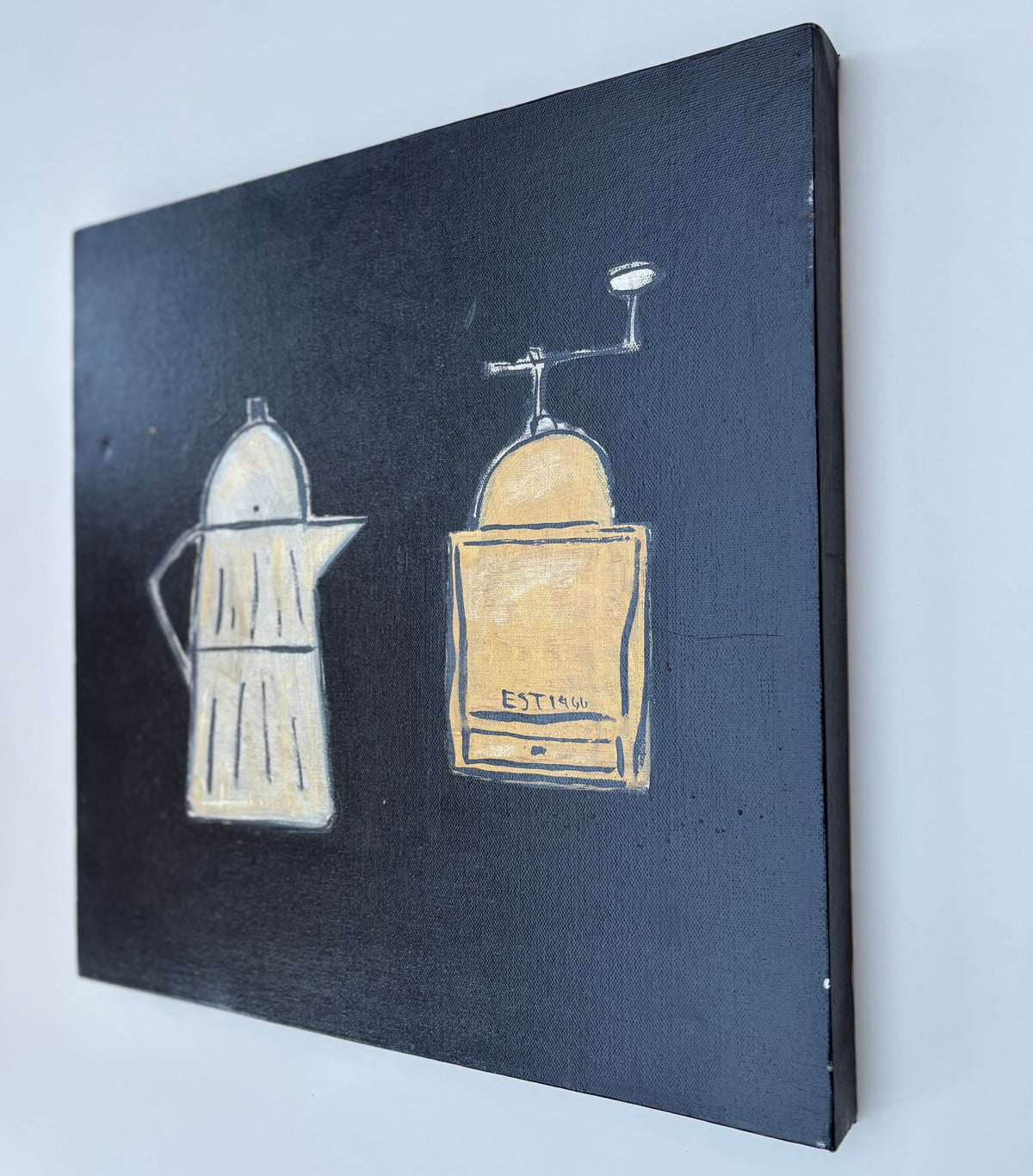 Coffee painting