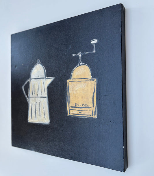 Coffee painting