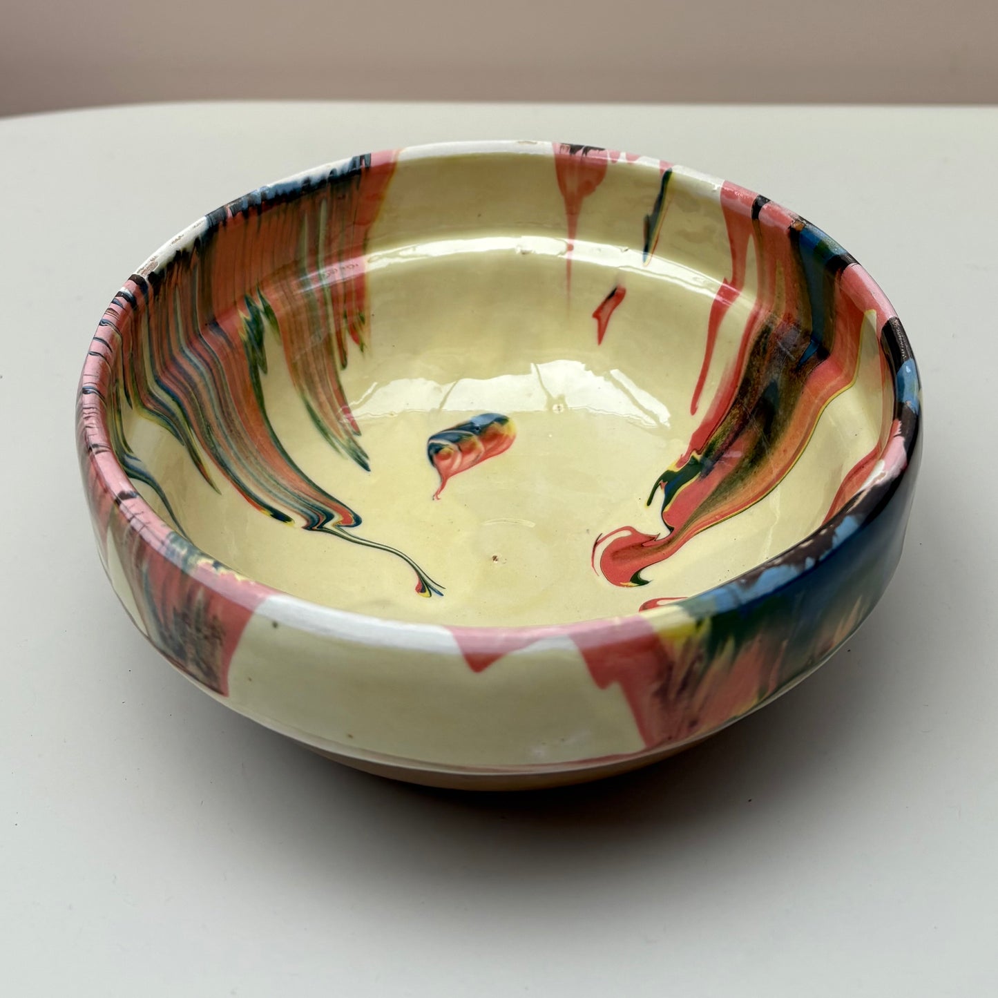 Small Swirl Ceramic Bowl