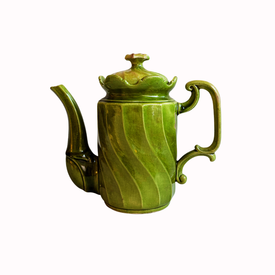 Green Coffee Pot