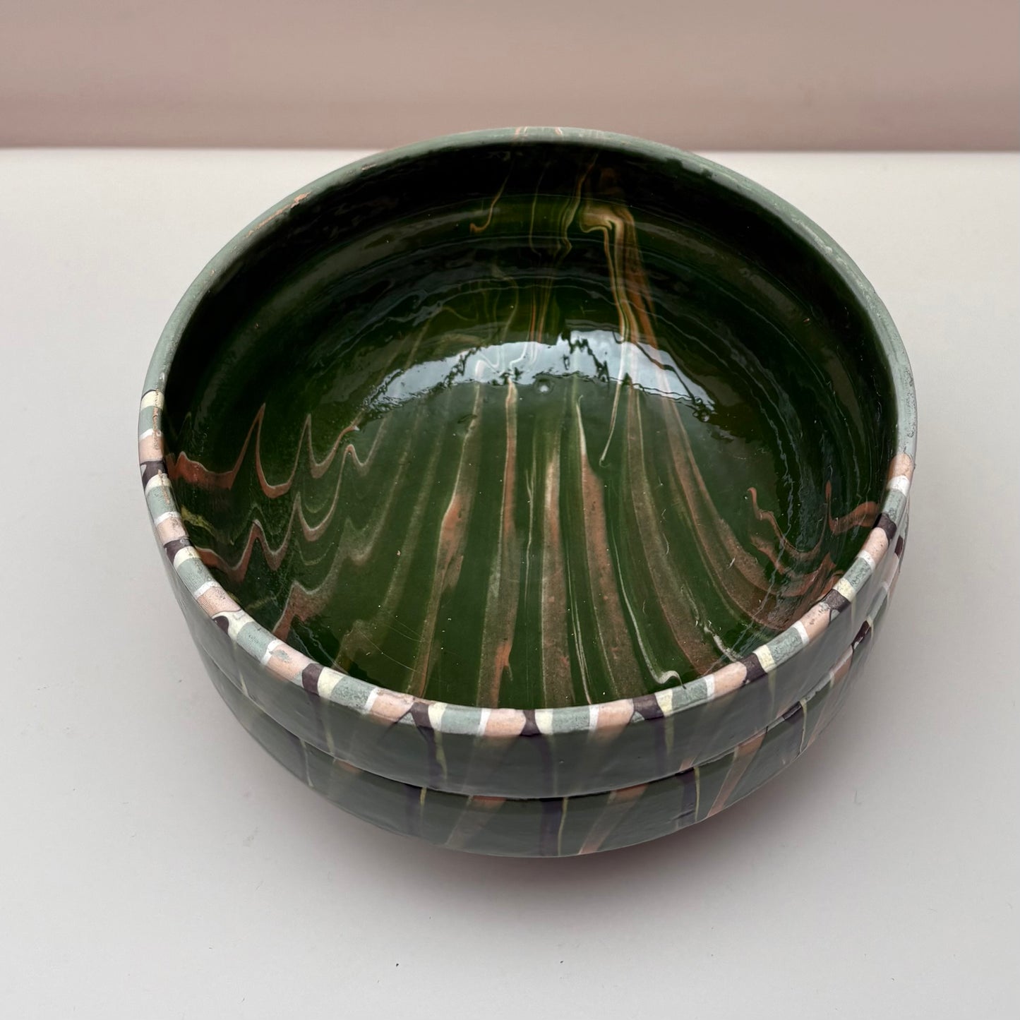 Green Ceramic Small Bowl