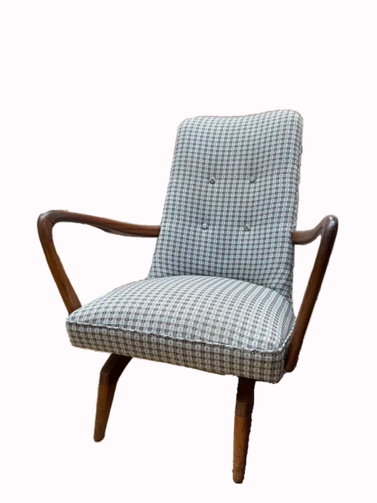 Blue Rocking Chair