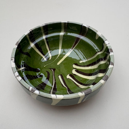 Mini Green Ceramic Bowl