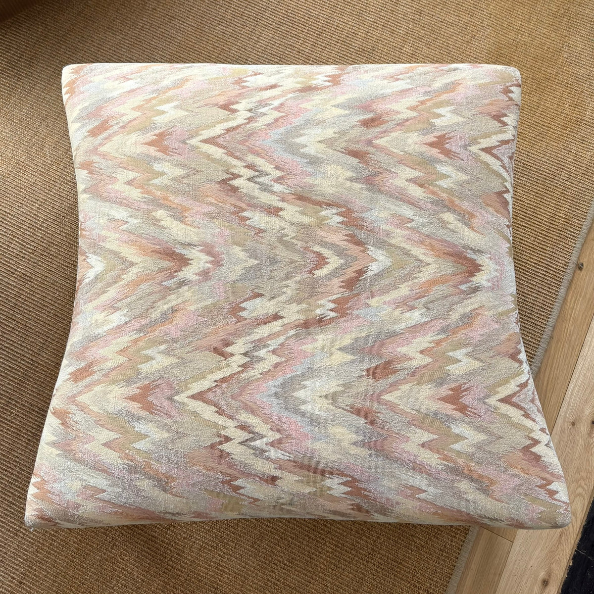 Zigzag Footstool