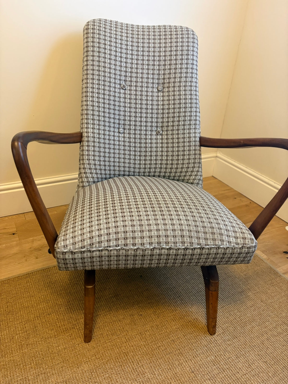 Blue Rocking Chair