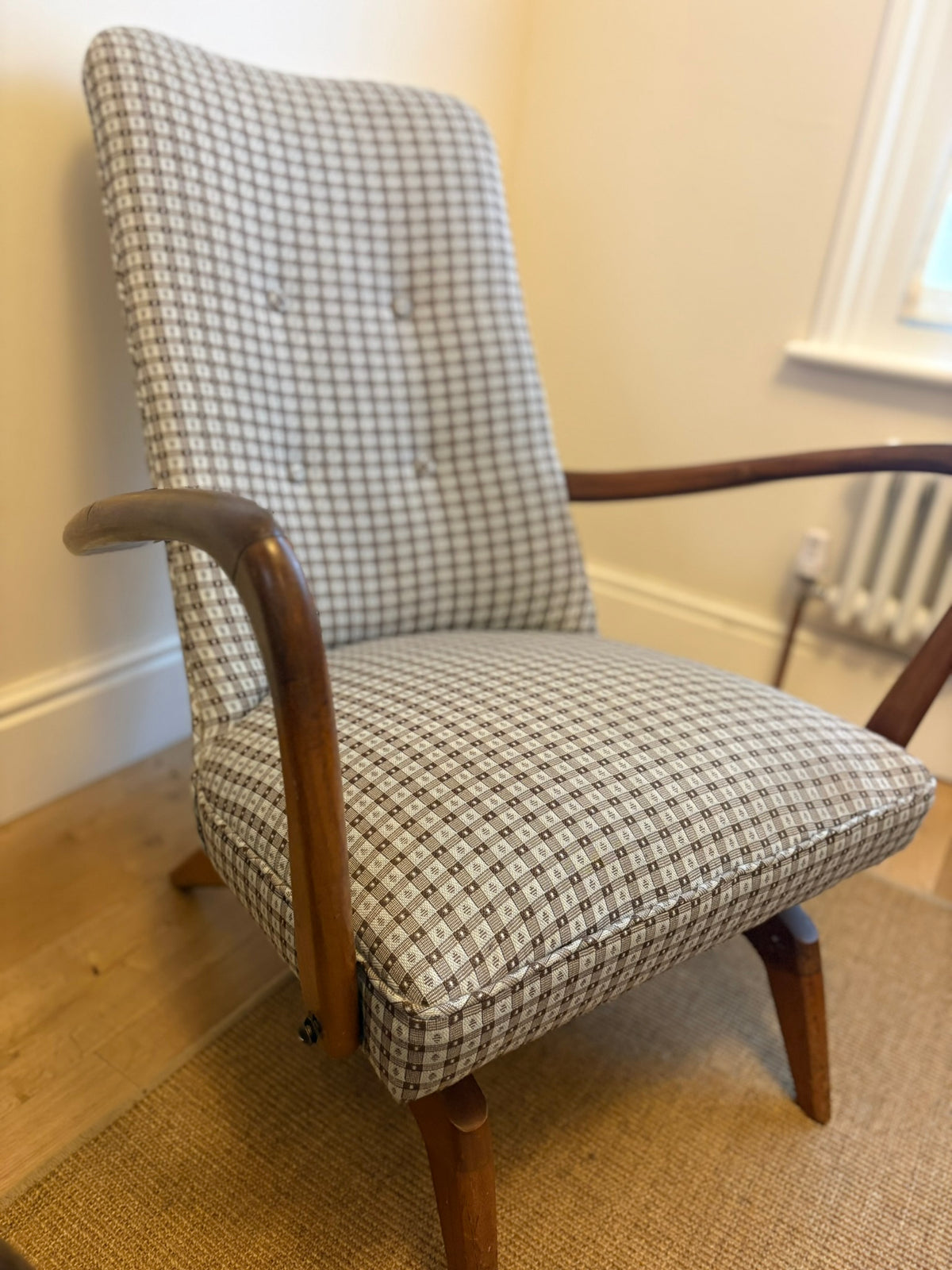 Blue Rocking Chair