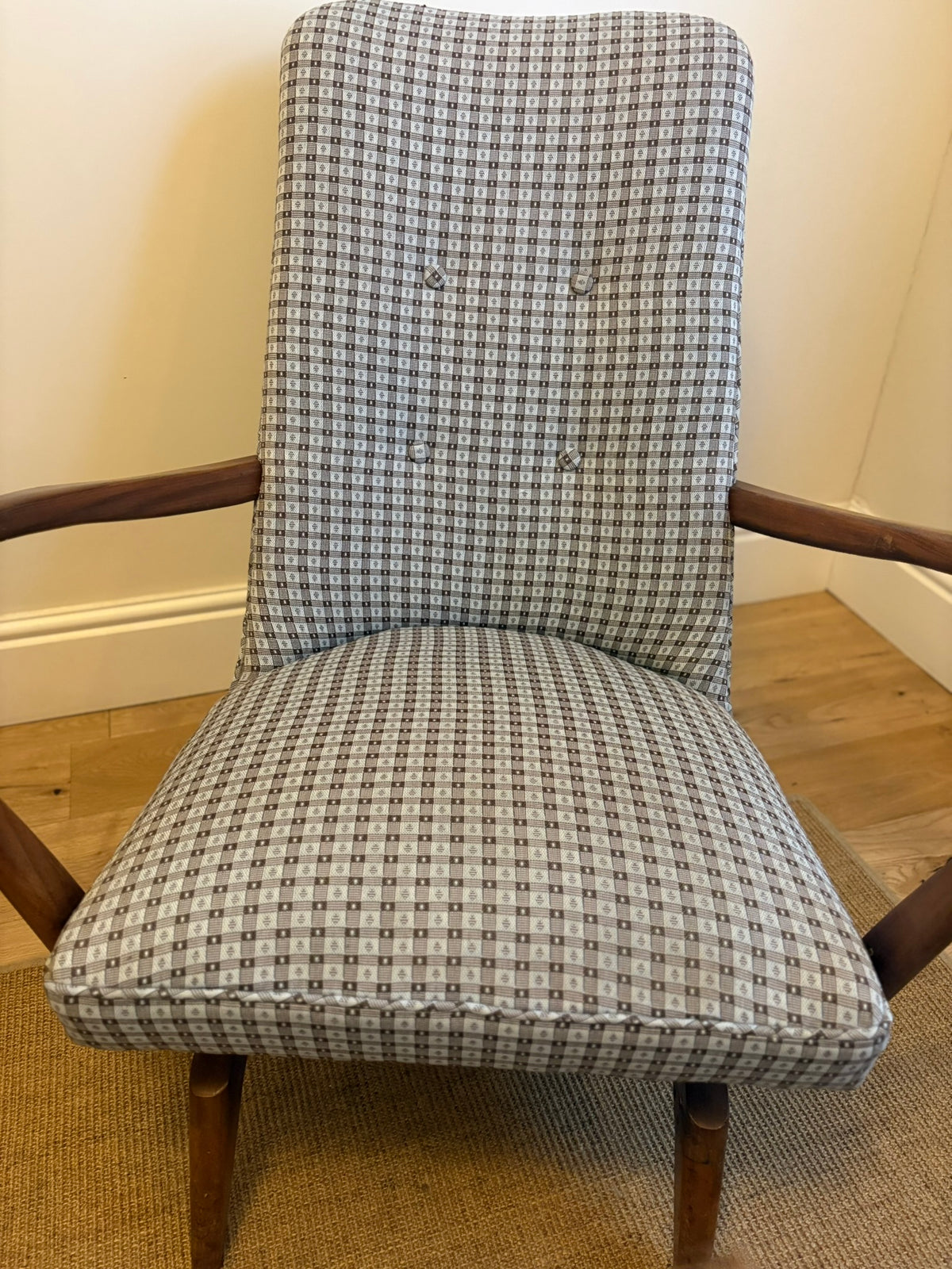 Blue Rocking Chair