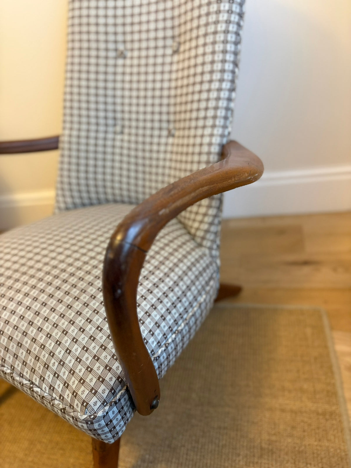 Blue Rocking Chair